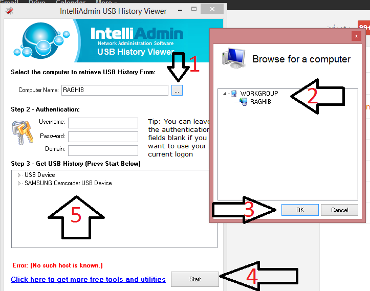 برنامج رائع يقوم باعطائك تقرير بمفاتيح ال USB التي دخلت الى الحاسوب بغيابك