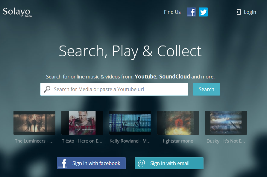 استمتع بموسيقاك المفضلة أكثر مع محرك البحث Solayo