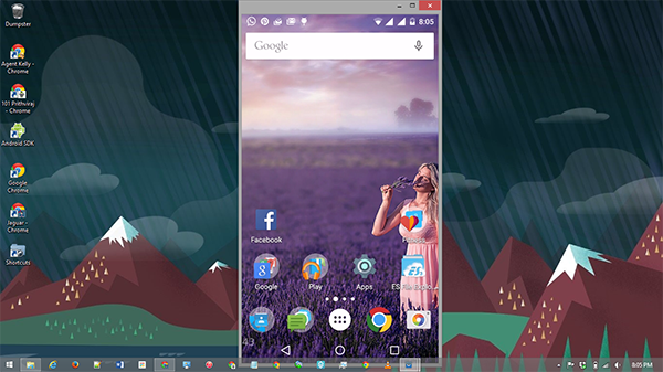 كيف تقوم بعرض شاشة الهاتف الاندرويد على الحاسوب 