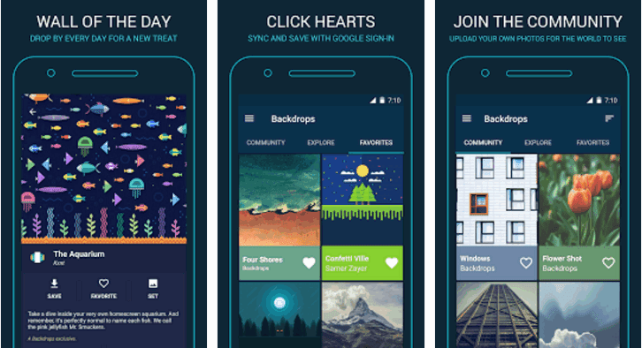 أفضل التطبيقات لوضع خلفيات مميزة وثلاثية الابعاد لشاشة الهاتف